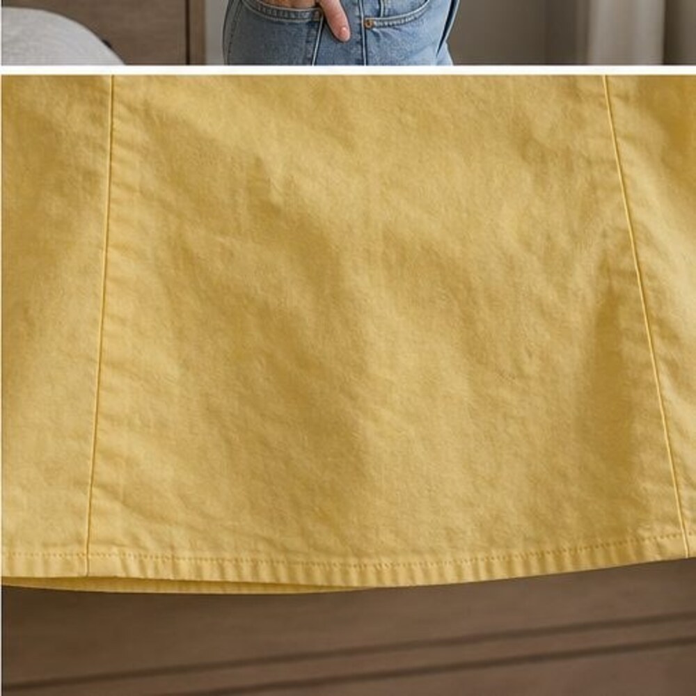 Blue Button Blouse - Picture 6 of 6